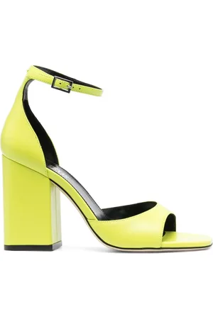 PARIS TEXAS Fiona Leather Heel Sandals