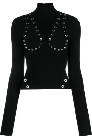 OFF-WHITE High Neck Viscose Sweater