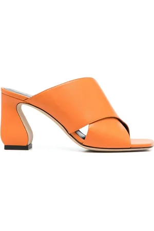 SI ROSSI Leather Mules