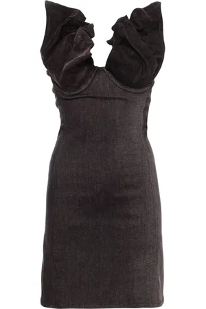 Y / PROJECT Denim Mini Dress