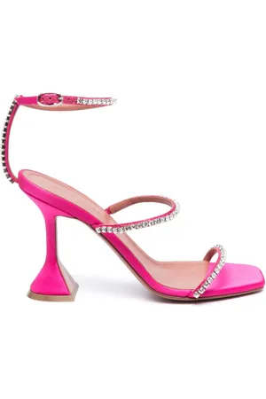 Amina Muaddi Gilda Heel Sandals