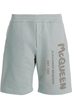 Alexander McQueen Bermuda Stampa Logo