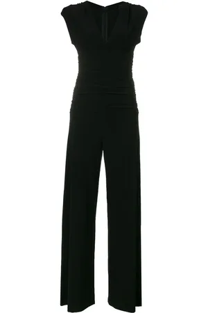 Norma Kamali V Neck Jumpsuit