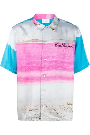 BLUE SKY INN Printed Viscose Shirt