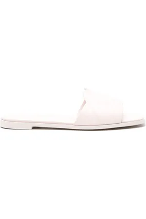 Alexander McQueen Alexander Mc Queen Leather Flat Sandals
