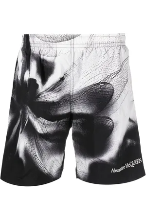 Alexander McQueen Alexander Mc Queen Dragonfly Print Swim Shorts