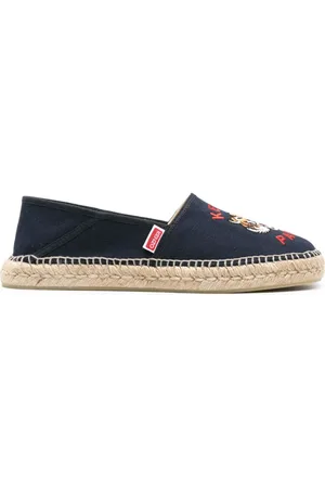Kenzo Logo Cotton Espadrilles