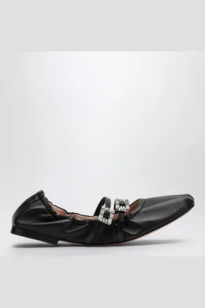 Roger Vivier Nappa Ballerina With Straps