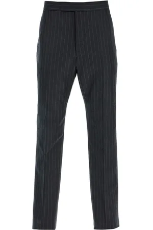 Thom Browne Striped Wool Trousers