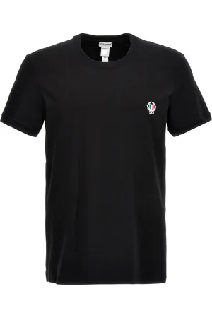 Dolce & Gabbana Logo Embroidered T Shirt