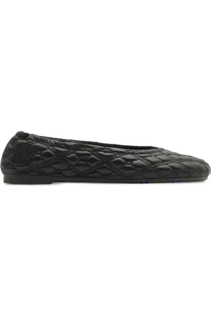 Burberry Leather Ballet Flats