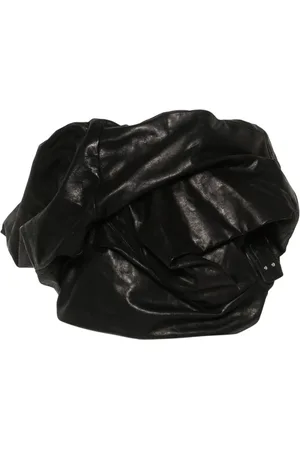 Rick Owens Draped Leather Bustier