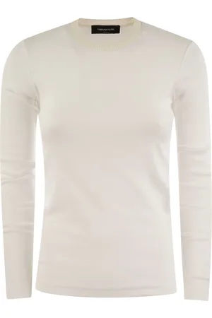 Fabiana Filippi Long Sleeved T Shirt In Jersey