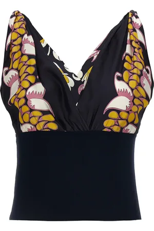 Tory Burch Printed Silk Top
