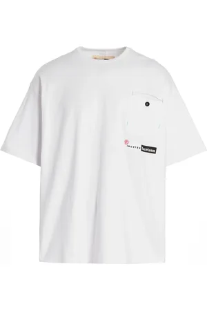 INCOTEX RED X FACETASM Logo Printed T Shirt
