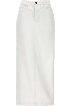 WARDROBE.NYC Denim Midi Skirt