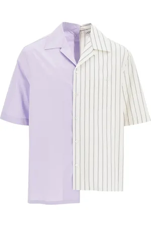 Lanvin Asymmetric Bowling Shirt With