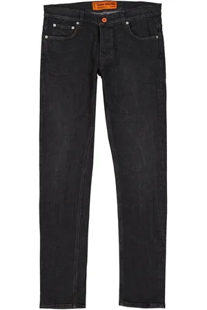 Heron Preston Cotton Denim Slim Jeans