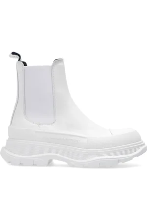 Alexander McQueen Leather Chunky Sole Sneakers