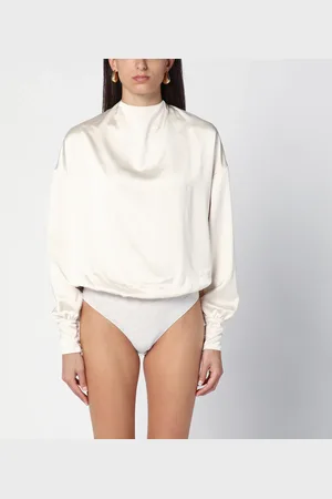 The Andamane Sylvia Milk White Bodysuit