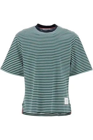 Thom Browne "Striped Oversized Jersey T Shirt"