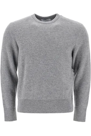 Thom Browne Wool Piqué Crewneck Pullover
