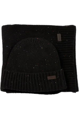 Barbour "Carlton Fleck" Beanie & Scarf Set