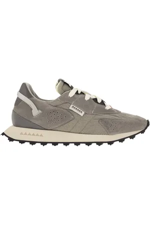 RUN OF Oxygen M Sneakers Suede, Canvas And Leather