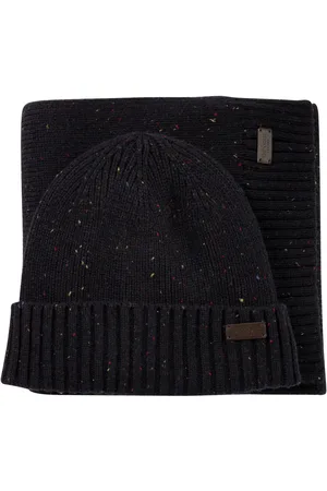 Barbour "Carlton Fleck" Beanie & Scarf Set