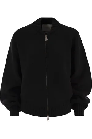 VANISÉ Wool And Cashmere Cardigan With Zip