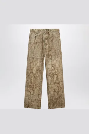 1989 STUDIO Denim Flock Carpenter Pants Camo