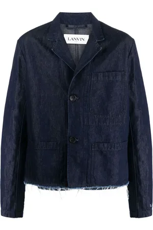 Lanvin Patch Pocket Denim Jacket