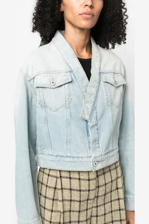 Kenzo Cropped Denim Jacket