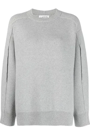 Lanvin Rd Nk Cape Back Jumper