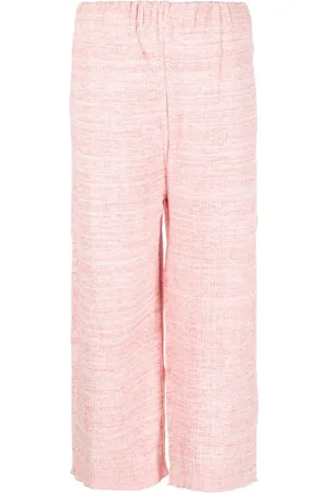 Vitelli Calves Reverse Pleat Lounge Pants Plain