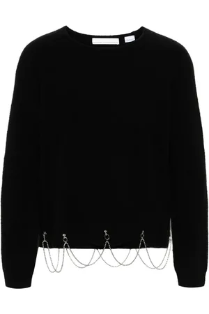 Random Identities Crew Neck With Chain
