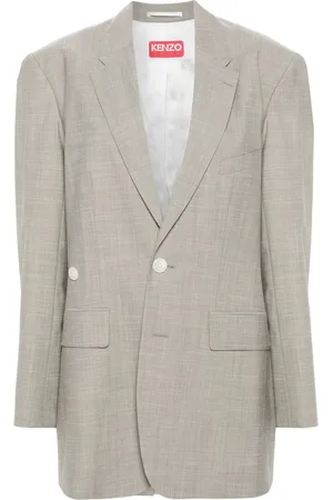 Kenzo Solid Kimono Blazer