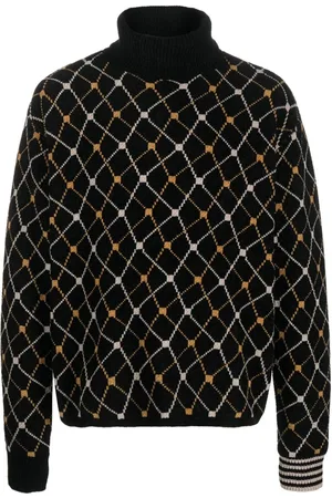 Random Identities Jaquard Roll Neck