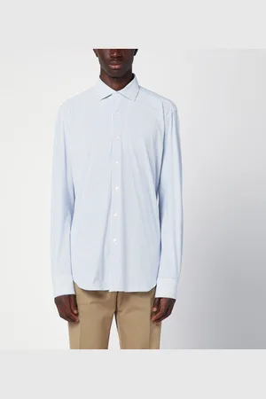 Xacus Striped Poplin Active Shirt