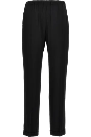 ALBERTO BIANI Crepe Georgette Pants