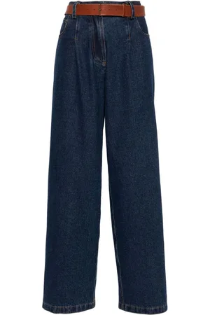 FORTE FORTE Wide Leg Denim Jeans