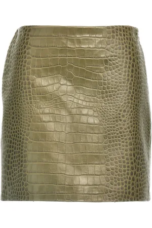 ERMANNO SCERVINO Crocodile Print Skirt