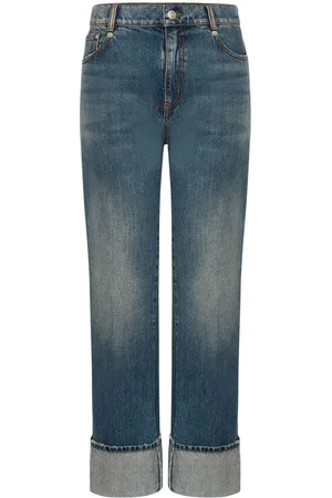 Alexander McQueen Alexander Mc Queen High Waisted Denim Jeans