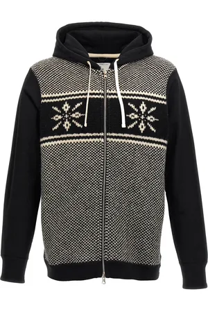 JUNYA WATANABE Jacquard Insert Hoodie