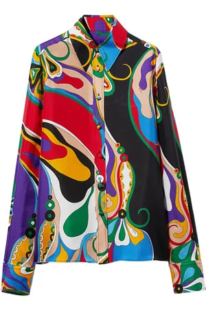Puccini Printed Silk Shirt