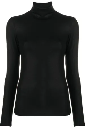 Majestic Lurex High Neck Sweater