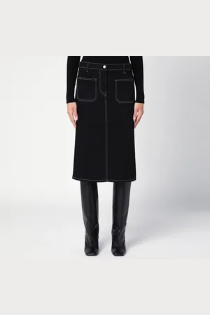 Courrèges Courrèges Denim Midi Skirt
