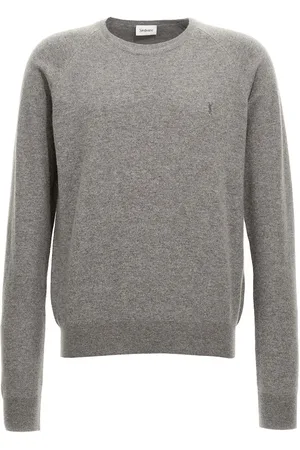 Saint Laurent Logo Embroidery Sweater