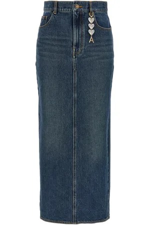 AREA Zip Slit Midi
