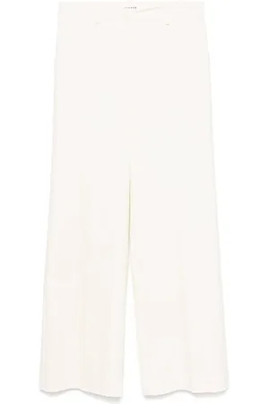 PAROSH Crew Cotton Blend Trousers
